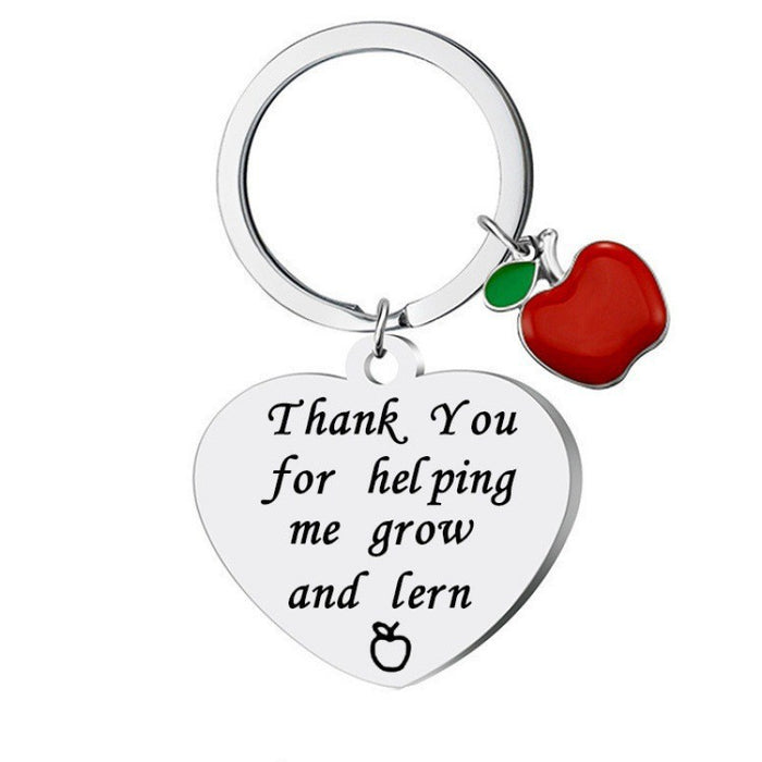 Wholesale May You Be Stainless Steel Keychain JDC-KC-TangMumao002