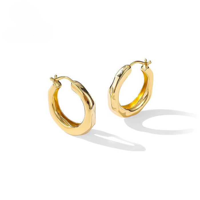 Wholesale 925 Silver Retro Ear Ring Earrings Women's  Ear Studs All-match Earrings