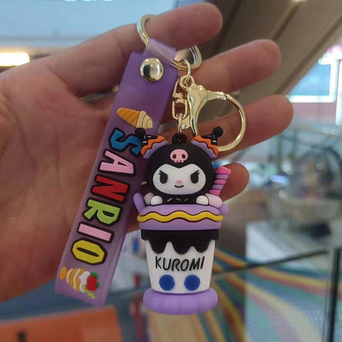 Wholesale PVC Cartoon Doll Keychain JDC-KC-KuangK018