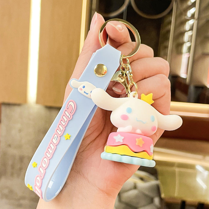 Wholesale Silicone Cartoon Doll Keychain JDC-KC-Benxin013