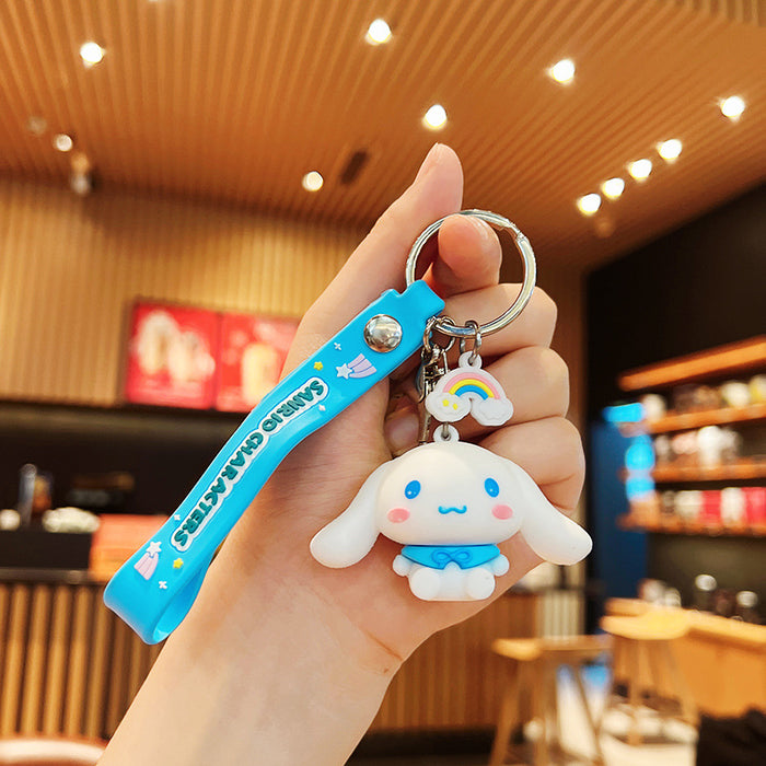 Wholesale Cartoon Silicone Doll Keychain JDC-KC-ShiF001