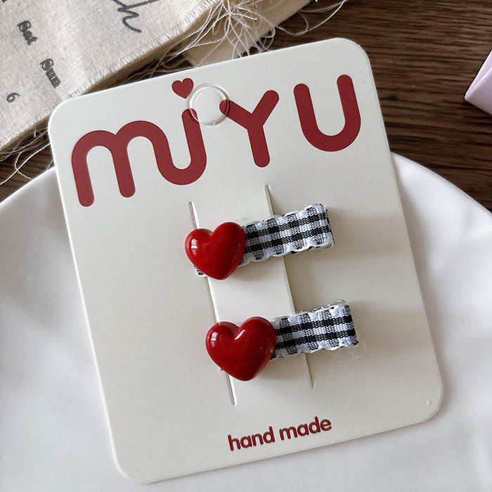 Wholesale Handmade Fabric Cartoon Bow Hair Clip