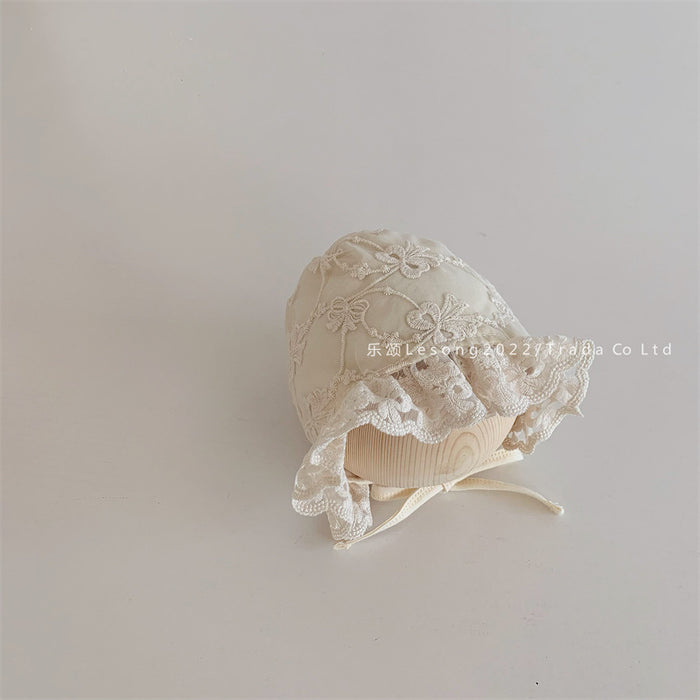 Wholesale Baby Hat Summer Lace Infant Baby Court Hat Girls' Hat