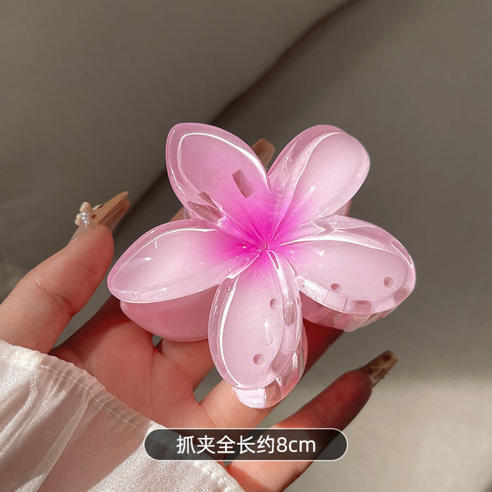 Wholesale Explosions Color Egg Flower Hair Clips