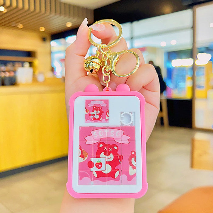 Wholesale Handheld Puzzle ABS Keychain JDC-KC-KuM022