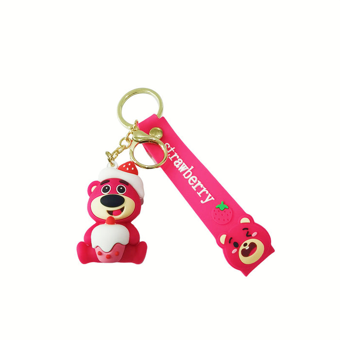 Wholesale PVC Cartoon Doll Keychain JDC-KC-BaoDou003