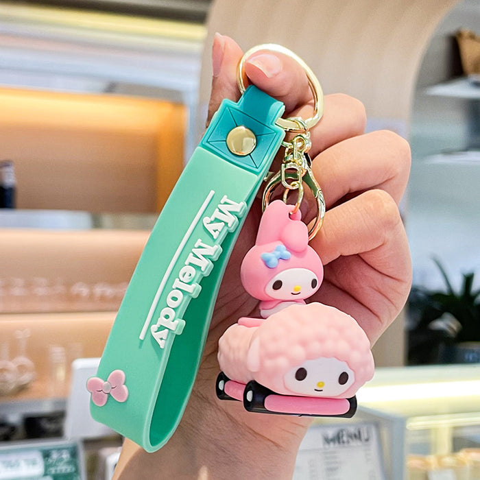 Wholesale PVC Cartoon Doll Keychain JDC-KC-Benxin002