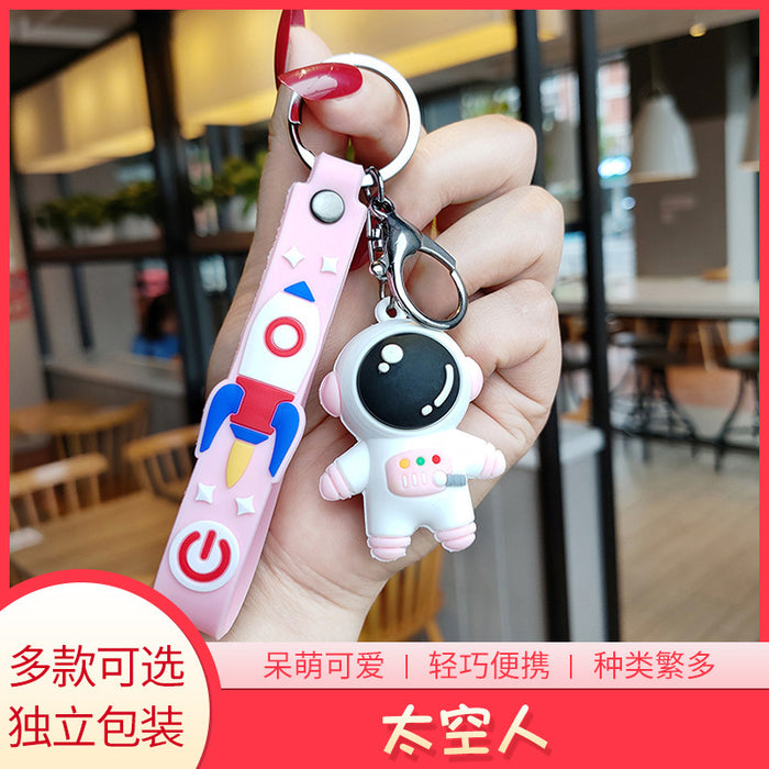 Wholesale Doll keychain pendant cartoon silicone   backpack accessories