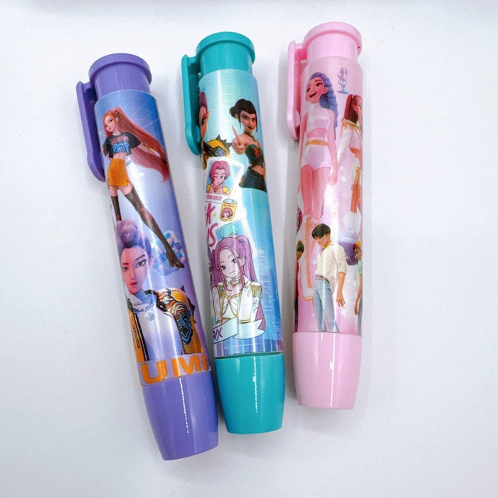 Wholesale 30pcs/ box K-POP Press Eraser Cute Student Portable Eraser