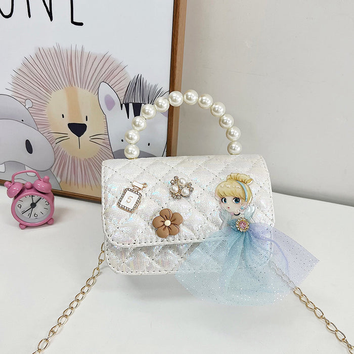 Wholesale Girls' Bag Crossbody Bag Princess Beautiful Explosive Handbag Girl Fashion Shoulder Bag Baby Girl Cute Small Satchel