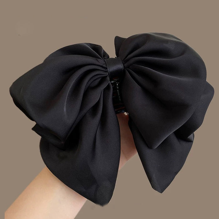 Wholesale Flower Bud Clamp Fluffy Hair Ponytail Clip Advanced Sense Temperament Hairpin