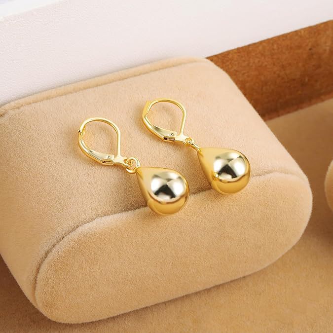 Wholesale Earrings Water Drop Pendant Earrings Simple Commuter Style
