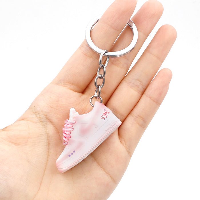 Wholesale PVC Shoe Model Keychain JDC-KC-QLPing004