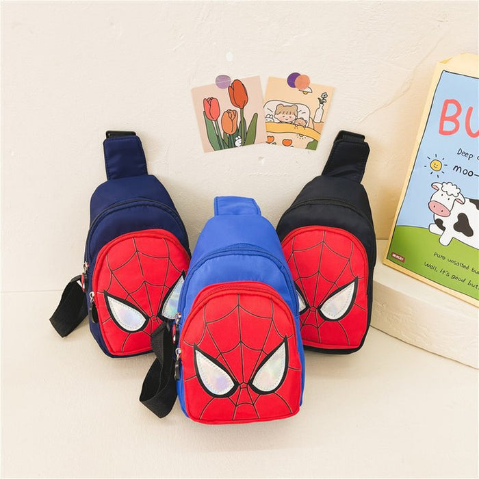 Wholesale Children's chest bag, handsome boy's crossbody bag, small outdoor accessory bag