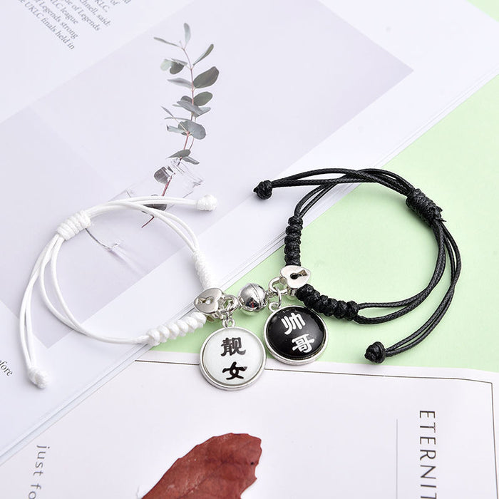 Wholesale Magnet Bracelet Cute Braided Bracelet