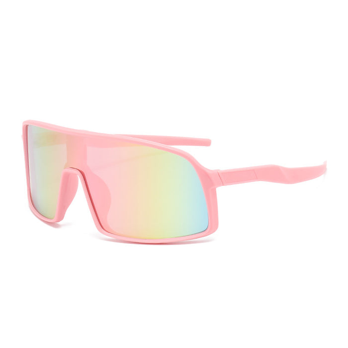 Wholesale Children's cycling glasses, eye protection, windproof customized sunglasses, outdoor sports running sunglasses