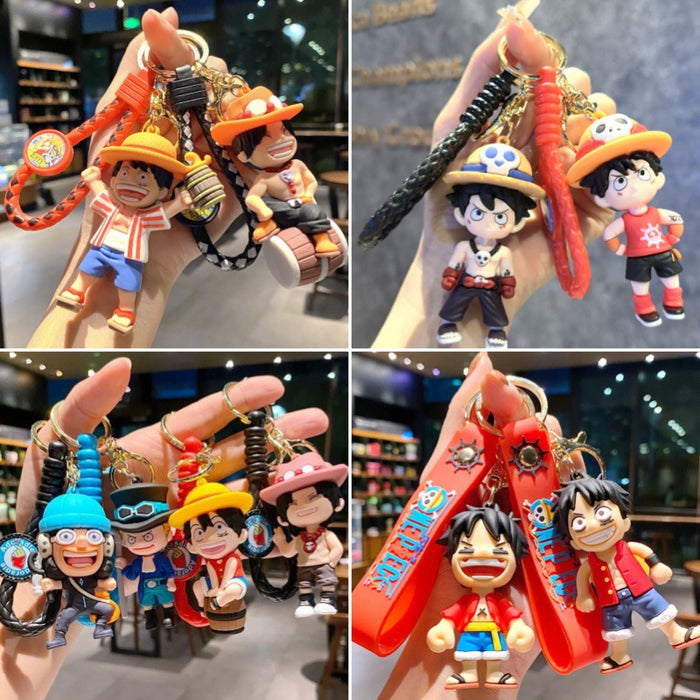 Wholesale Metal Keychain Cartoon Anime Cosplay Bag Charm Gift for Car Key Accessory MOQ≥2