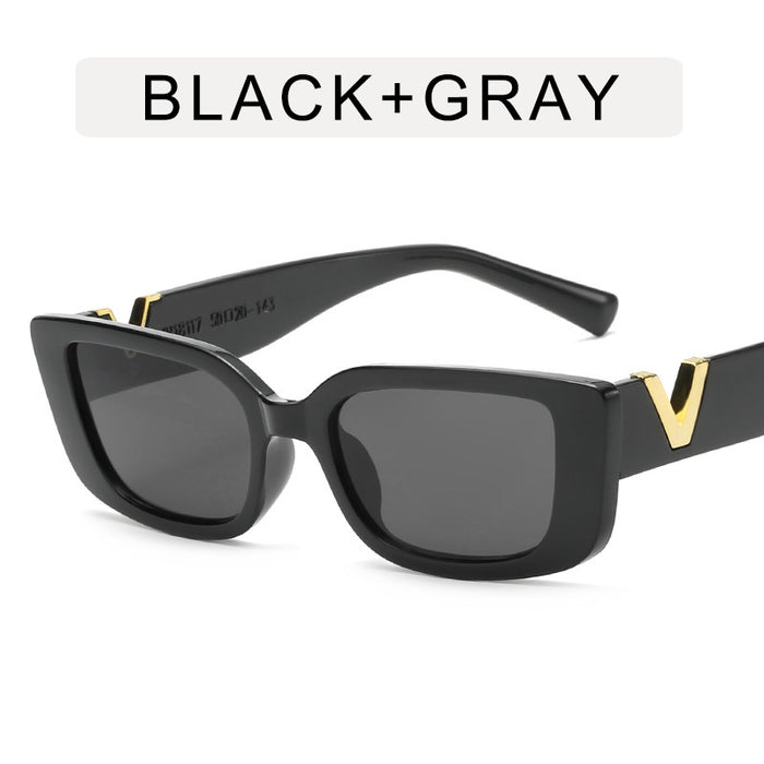 Wholesale Small frame sunglasses, same style fashionable and simple square trendy sunglasses