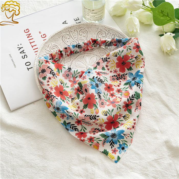 Wholesale Triangular Scarf Cross-border Women's Headscarf Hair Accessories