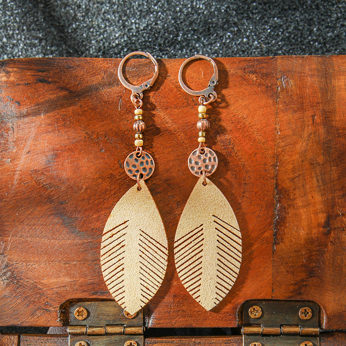 Wholesale 2pcs retro ethnic geometric turquoise earrings