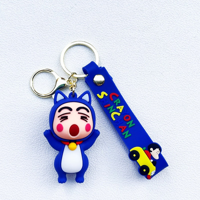 Wholesale PVC Cute Cartoon Doll Keychain JDC-KC-WuYi070