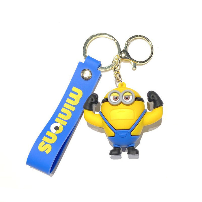 Wholesale Soft Rubber Cartoon Anime Cute Keychain JDC-KC-Gongz059