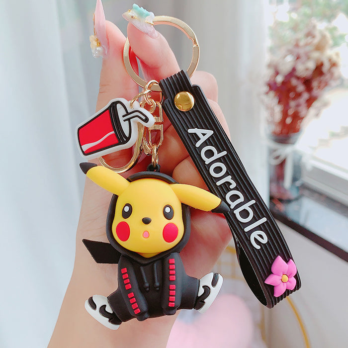 Wholesale PVC Cute Cartoon Keychain JDC-KC-RunX007