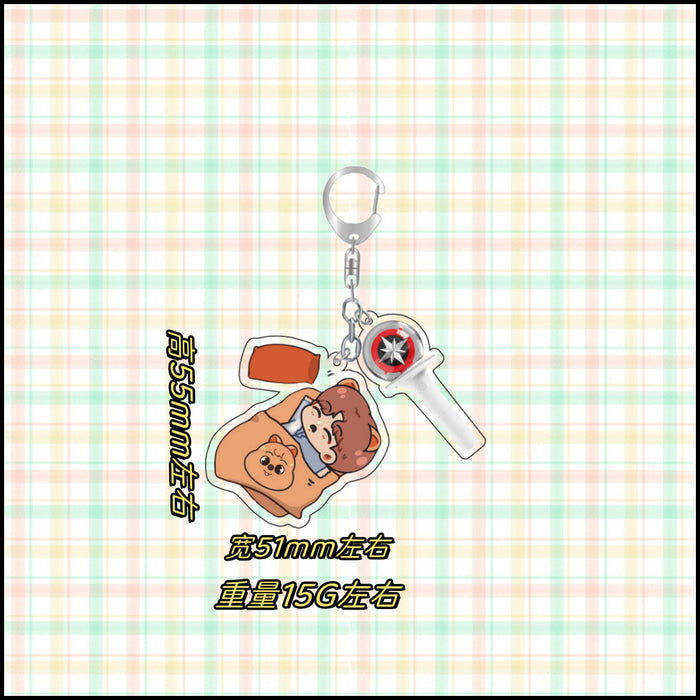 Wholesale Acrylic Keychain JDC-KC-HanTian023