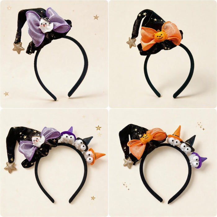 Wholesale Witch Hat Ghost Headband Hair Accessory