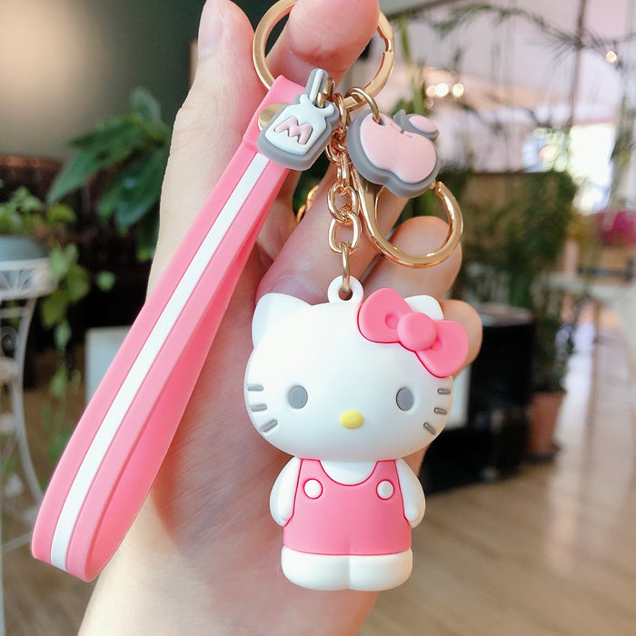 Wholesale Cartoon Doll PVC Keychain JDC-KC-JinG032