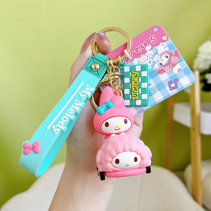 Wholesale Cartoon Family Car Doll Keychain JDC-KC-YanG001