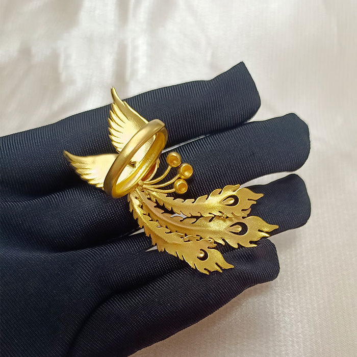 Wholesale High end ring with adjustable mouth, fashionable and exquisite, light luxury, gold personality
