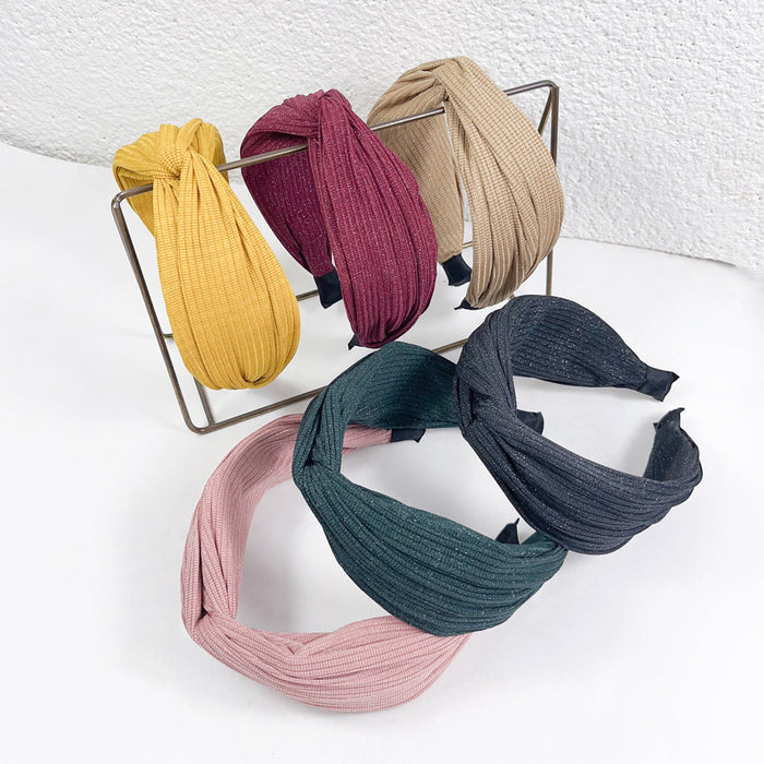 Wholesale Wide Version Woolen Fabric Headband JDC-HD-ChaoXuan007