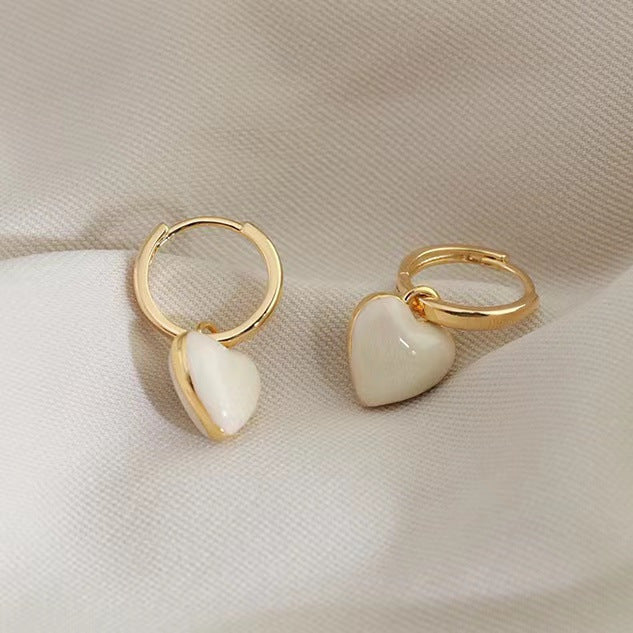 Wholesale Geometric square ear buckle temperament earrings, niche design, retro personality, simple fashion, versatile ears