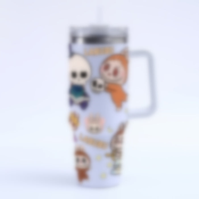 Wholesale  Cartoon Pattern 40oz Stainless Steel  Thermos ice bullies cup