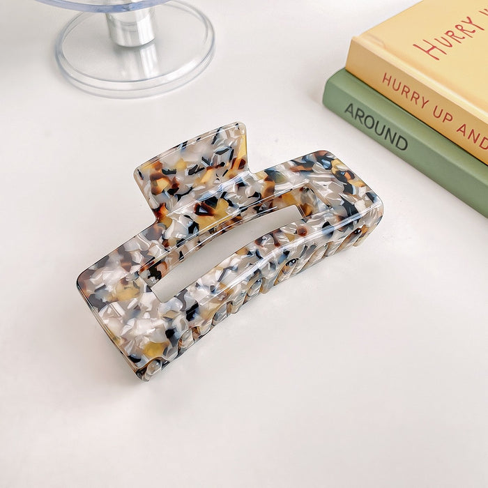 Wholesale Acetate Leopard Print Hair Claw Clip for Everyday Styling Hair Accessory