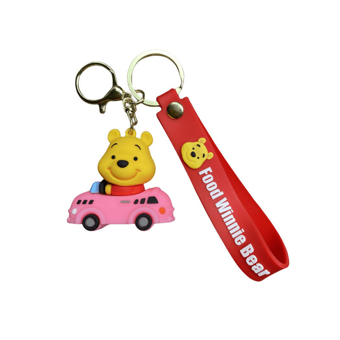 Wholesale Cartoon Doll Silicone Keychain JDC-KC-MingT266