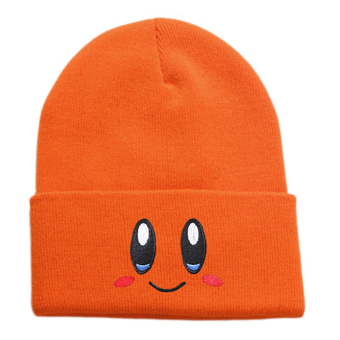 Wholesale Big Eyes Smiley Cartoon Cute Acrylic Wool Knitted Hat JDC-FH-Shengn003