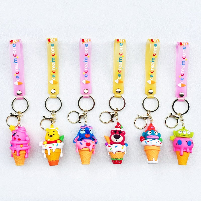 Wholesale PVC Cartoon Doll Keychain JDC-KC-WuYi019