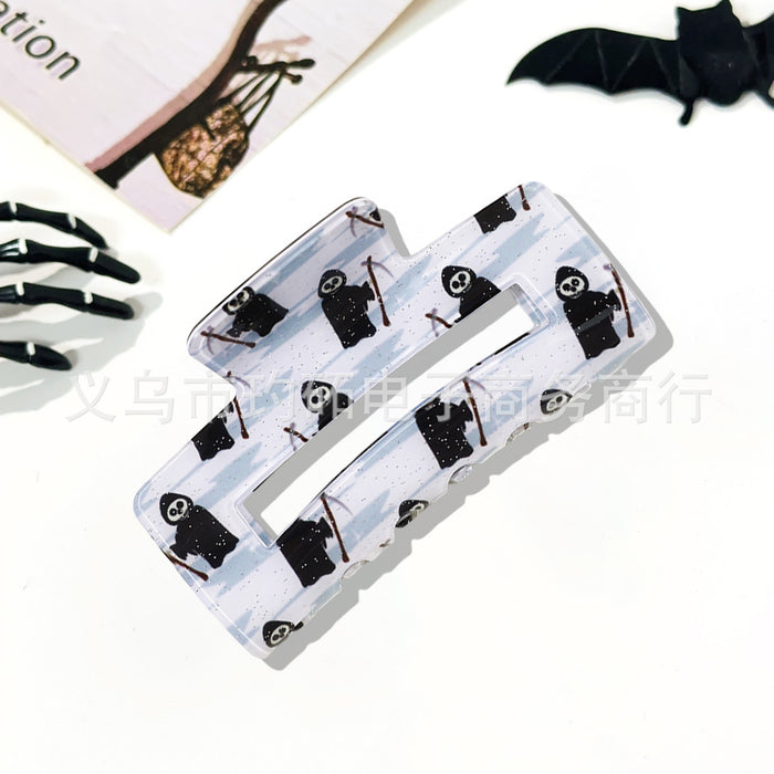 Wholesale  Grabber Skull Bat Ghost Square Hairpin Funny Shark Clip European and American Hair Accessories