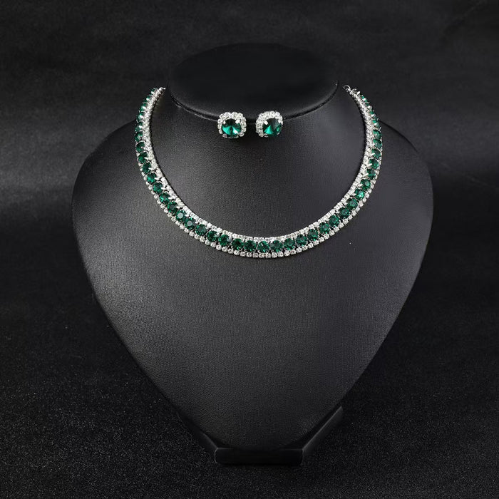 Wholesale Fashionable rhinestone necklace for women's accessories