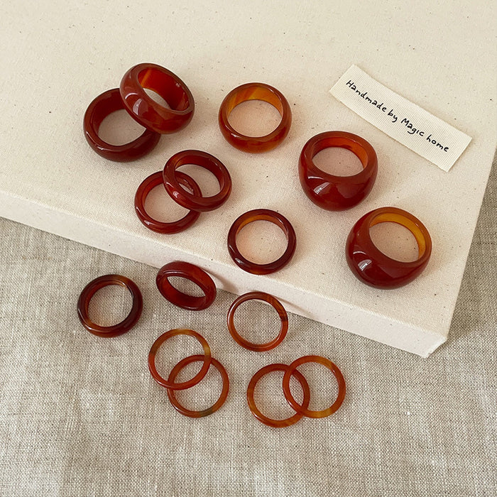 Wholesale Ring for women, niche retro personality, simple and versatile temperament, fashionable ring