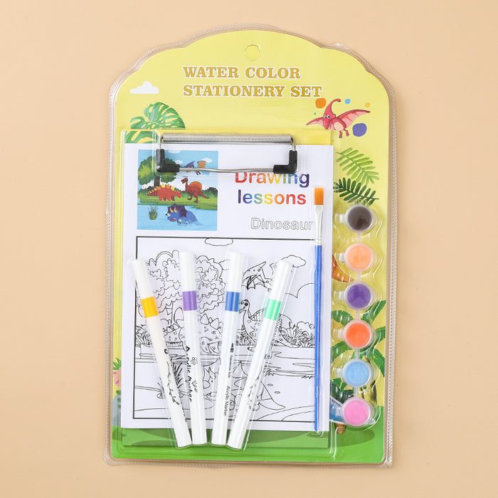 Wholesale DIY Plywood Watercolor pen Set