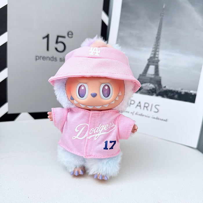 Wholesale doll clothes pendant  baseball suit trend cute Doll Accessories