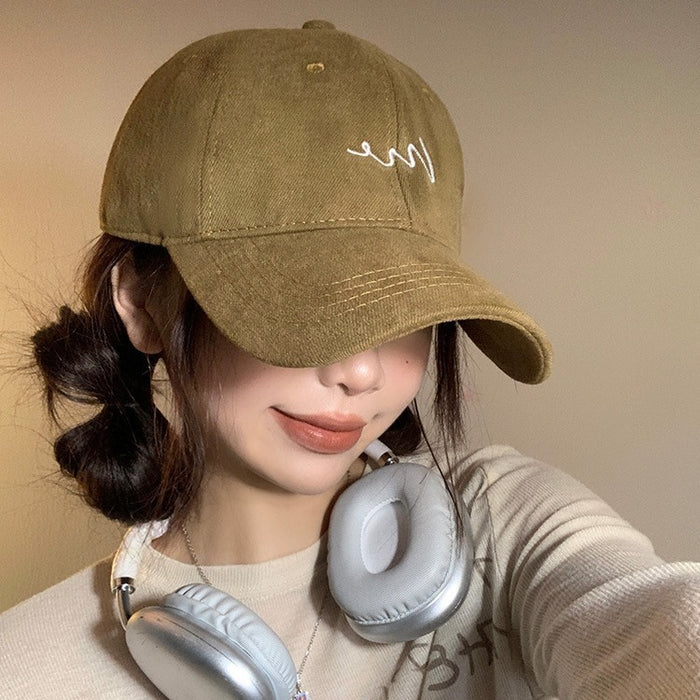 Wholesale Big Head Baseball Cap Children's Letter Embroidered Cap