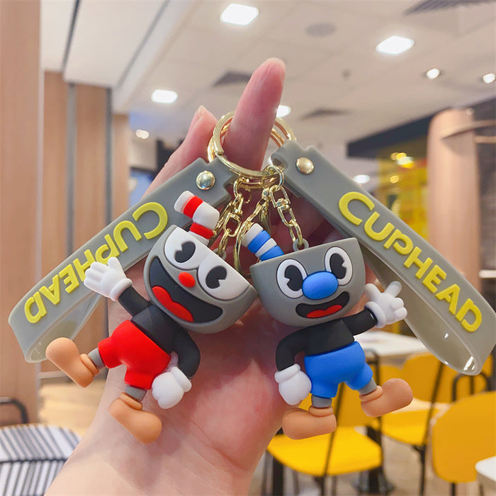 Wholesale Cartoon Teacup Monster Keychain