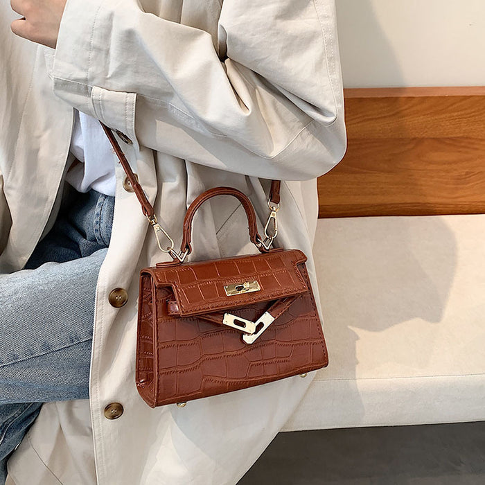 Wholesale Kelly Bag Fashion Ladies Handbag All-match Crossover Bag Small Square Bag High-end Shoulder Handbag