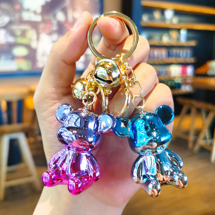 Wholesale Acrylic Bear Cartoon 3D Keychain JDC-KC-Tingm054