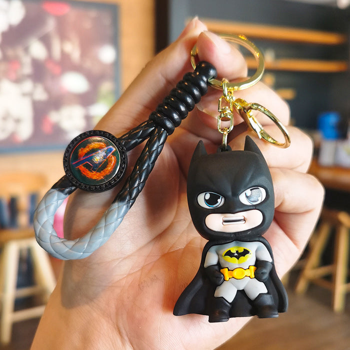 Wholesale Cartoon Doll Rubber Keychain JDC-KC-Tingm014