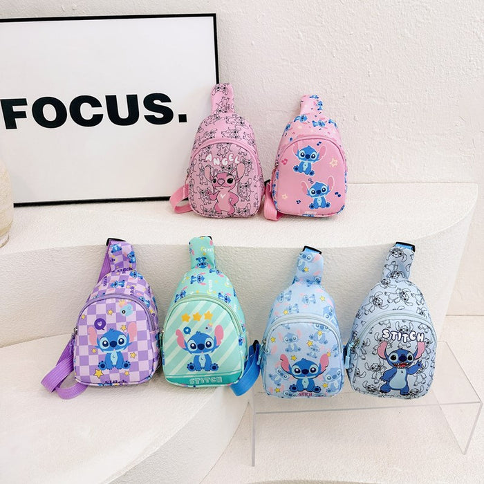 Wholesale Cartoon Children's Chest Bag Lightweight Cute Boys' and Girls' Messenger Bag